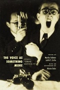 Cover: The Voice as Something More - University of Chicago Press