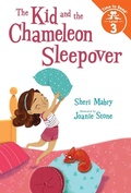 Cover: Kid and the Chameleon Sleepover (The Kid and the Chameleon: Time to Read, Level 3) - Albert Whitman & Company