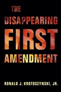 Cover: The Disappearing First Amendment - Cambridge University Press