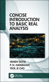 Abbildung von: Concise Introduction to Basic Real Analysis - CRC Press