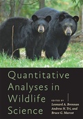Cover: Quantitative Analyses in Wildlife Science - Johns Hopkins University Press