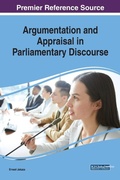 Cover: Argumentation and Appraisal in Parliamentary Discourse - IGI Global