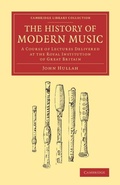 Cover: The History of Modern Music - Cambridge University Press