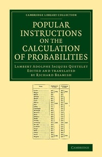 Abbildung von: Popular Instructions on the Calculation of Probabilities - Cambridge University Press