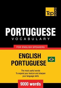 Abbildung von: Brazilian Portuguese vocabulary for English speakers - 9000 words - T&p Books