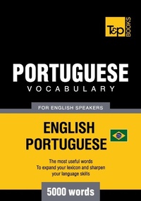 Abbildung von: Brazilian Portuguese vocabulary for English speakers - 5000 words - T&p Books