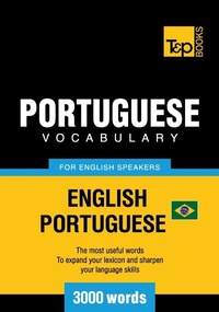 Abbildung von: Brazilian Portuguese vocabulary for English speakers - 3000 words - T&p Books
