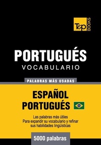 Abbildung von: Vocabulario Español-Portugués Brasilero - 5000 palabras más usadas - T&p Books