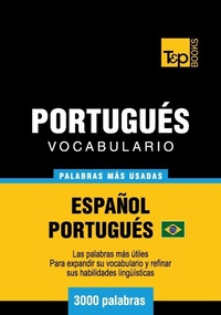 Abbildung von: Vocabulario Español-Portugués Brasilero - 3000 palabras más usadas - T&p Books