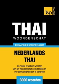 Abbildung von: Thematische woordenschat Nederlands-Thai - 3000 woorden - T&p Books