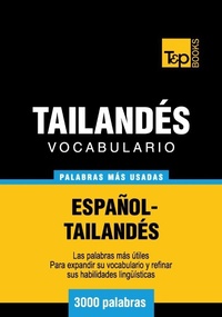 Abbildung von: Vocabulario Español-Tailandés - 3000 palabras más usadas - T&p Books