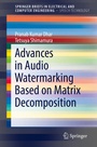 Cover: Advances in Audio Watermarking Based on Matrix Decomposition - Springer