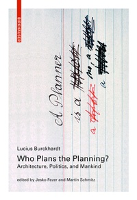 Enlarge image Cover: Who Plans the Planning? - Birkhäuser Verlag GmbH