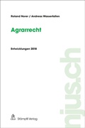 Cover: Agrarrecht - St&auml;mpfli Verlag