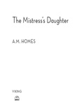 Cover: The Mistress's Daughter - Penguin Books