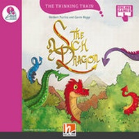 Enlarge image Cover: The Thinking Train, Level e / The Sick Dragon, mit Online-Code - Helbling
