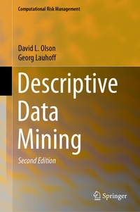Enlarge image Cover: Descriptive Data Mining - Springer