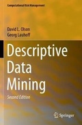 Cover: Descriptive Data Mining - Springer