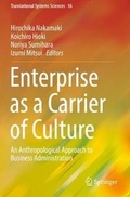Cover: Enterprise as a Carrier of Culture - Springer