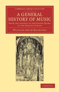 Cover: A General History of Music - Cambridge University Press