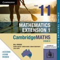 Cover: Cambridge Maths Stage 6 NSW Extension 1 Year 11 Online Teaching Suite (Card) - Cambridge University Press