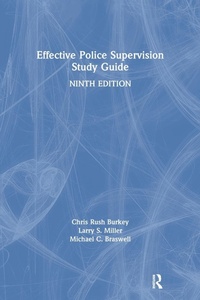 Abbildung von: Effective Police Supervision Study Guide - Routledge
