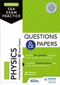 Cover: Essential SQA Exam Practice: Higher Physics Questions and Papers - Hodder Gibson