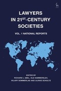 Bild: Lawyers in 21st-Century Societies - Hart Publishing