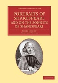 Cover: Portraits of Shakespeare, and On the Sonnets of Shakespeare - Cambridge University Press