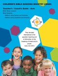 Cover: Children's Bible Quizzing Ministry Guide - Acts - Mesoamerica Regional Publications