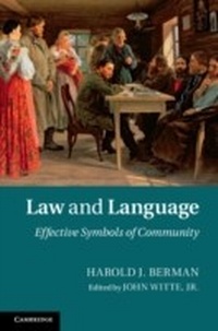 Enlarge image Cover: Law and Language - Cambridge University Press