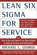 Cover: Lean Six Sigma for Service - McGraw-Hill Inc.,US