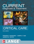 Cover: CURRENT Diagnosis and Treatment Critical Care, Third Edition - McGraw-Hill Medical