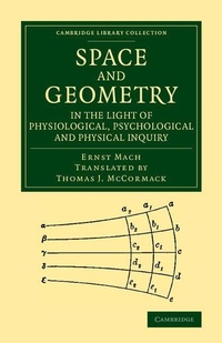 Abbildung von: Space and Geometry in the Light of Physiological, Psychological and Physical Inquiry - Cambridge University Press