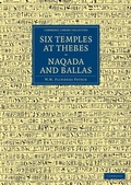 Cover: Six Temples at Thebes, Naqada and Ballas - Cambridge University Press
