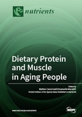 Cover: Dietary Protein and Muscle in Aging People - MDPI