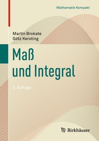 Abbildung von: Maß und Integral - Birkhäuser