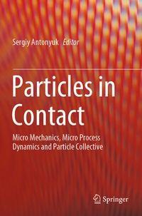 Abbildung von: Particles in Contact - Springer