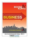 Cover: Contemporary Business - Wiley