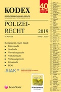 Bild: KODEX Polizeirecht 2019 - LexisNexis Verlag ARD ORAC GmbH