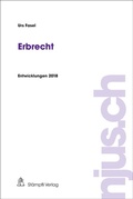 Cover: Erbrecht - St&auml;mpfli Verlag