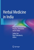 Cover: Herbal Medicine in India - Springer