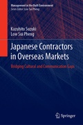 Cover: Japanese Contractors in Overseas Markets - Springer