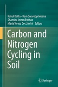Cover: Carbon and Nitrogen Cycling in Soil - Springer