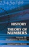 Cover: History of the Theory of Numbers, Volume II - Dover Publications