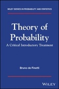 Cover: Theory of Probability - A critical introductory treatment - Wiley