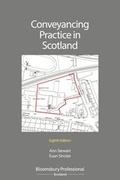 Cover: Conveyancing Practice in Scotland - Bloomsbury Professional