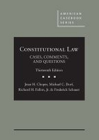 Enlarge image Cover: Constitutional Law - CasebookPlus - West Academic Press