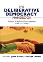 Cover: The Deliberative Democracy Handbook - Jossey-Bass