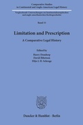 Cover: Limitation and Prescription. - Duncker & Humblot